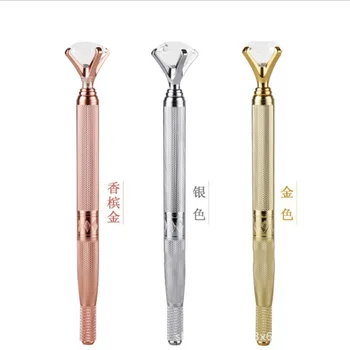 

3D Eyebrow Lip Embroidery Munsu Tebori With Diamond Eyebrow Manual Pen Microblading Tattoo Machine For Permanent Makeup Tool