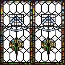 Индивидуальный размер тонировка-Пленка стеклянная пленка окно-защита конфиденциальности симметрия геометрические статические цепляются матовое украшение 60 см x 100 см