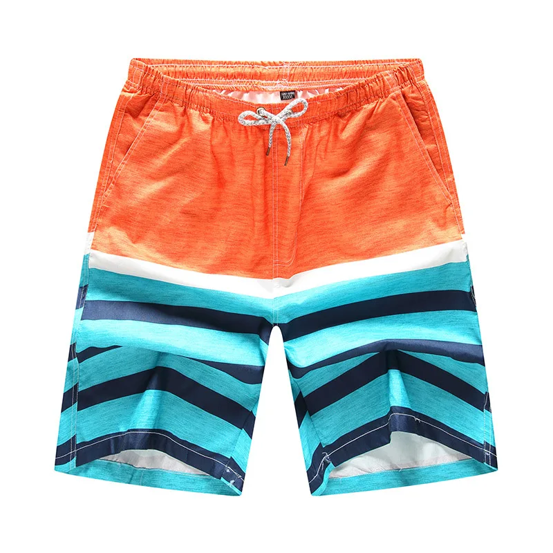 Мужские пляжные шорты с принтом, быстросохнущие шорты для бега, одежда для плавания, купальный костюм, плавки для пляжа, спортивные шорты, пляжные шорты размера плюс