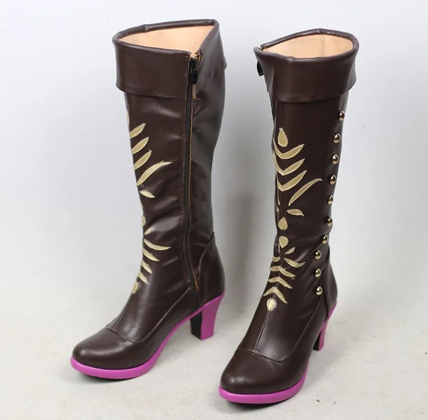 Botas de Cosplay personalizadas de Frozen II, botas de princesa Anna|zapatos|  - AliExpress