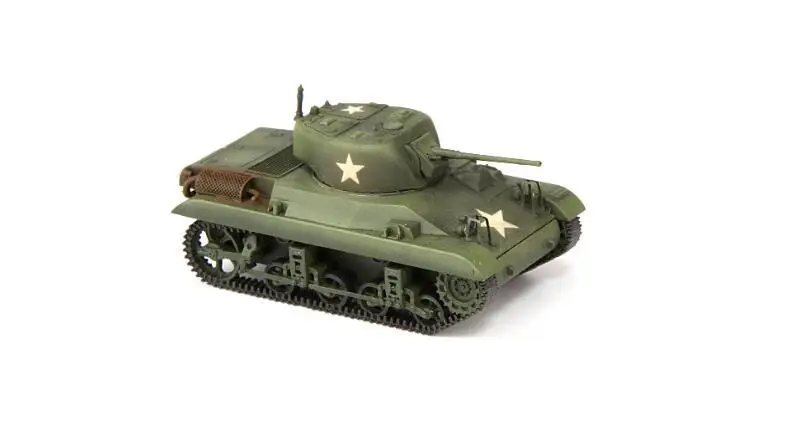 S-MODEL США M22 светильник в воздушно-десантном танке 1/72 Готовая модель танка