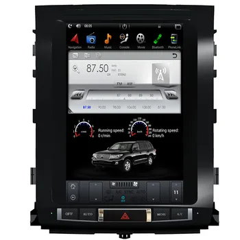 

14" Tesla Style Android 7.1 Car GPS Navigation DVD Player for Toyota Land Cruiser LC200 2008-2015 With Factory Navigation 2 Din