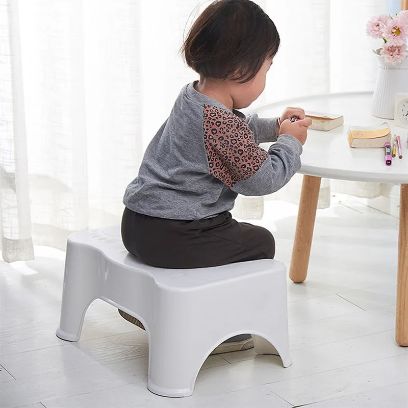 Bathroom Toilet Stool Squatty Potty Toilet Foot Stool Pregnant Woman Children Seat Stool for Adult Men Old People 6