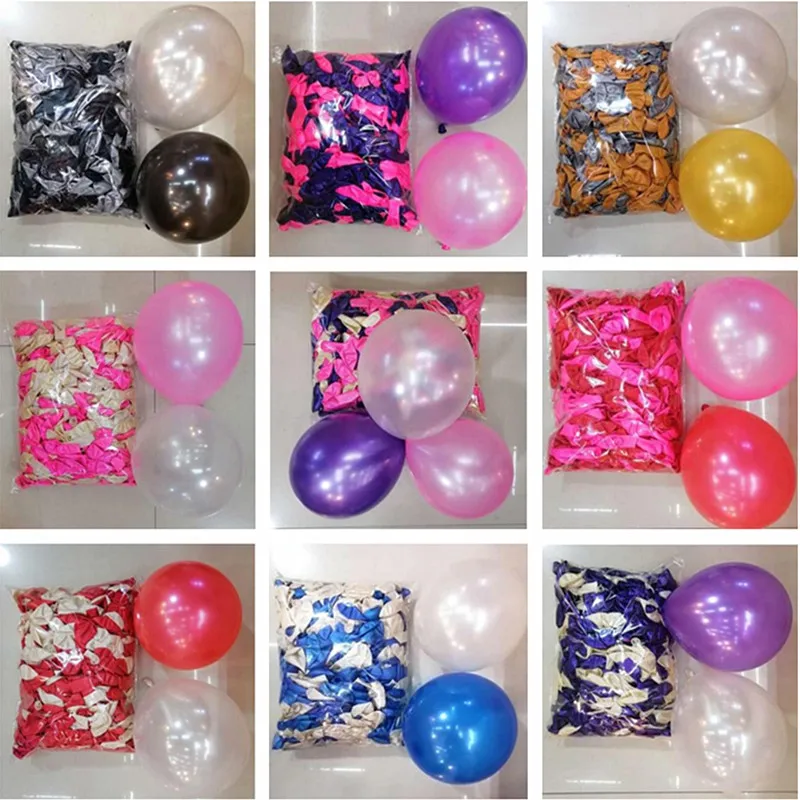 

Утолщенная большая сумка, воздушный шар с перламутровым покрытием 1,5 г, 300 шт./сумка, украшение для свадьбы, дня рождения, открытия KTV, товары для школы и торгового центра