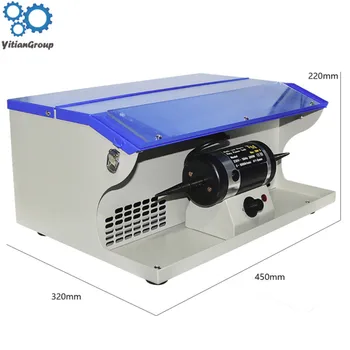 

Polishing Motor with Dust Collector double head turbine regulation grinding machine jewelry polishing tools 500-7000rpm