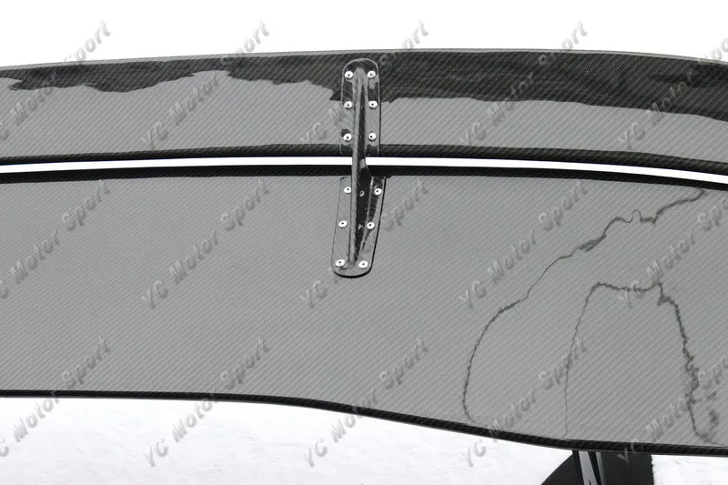 2001-2007  Mitsubishi Evolution 7-9 Voltex Type5 Style GT Wing 1600mm CF with 390mm Aluminum Stand (6)