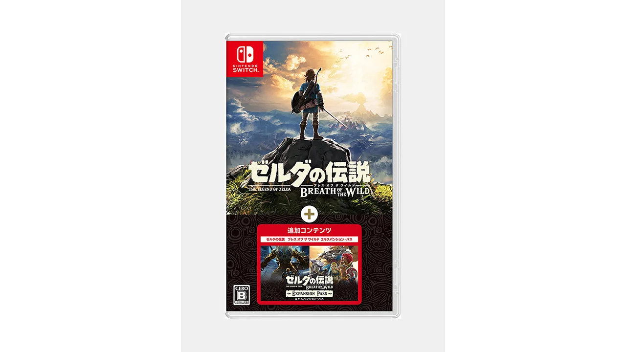 The Legend of Zelda: Breath of the Wild Japanese Cover Art 