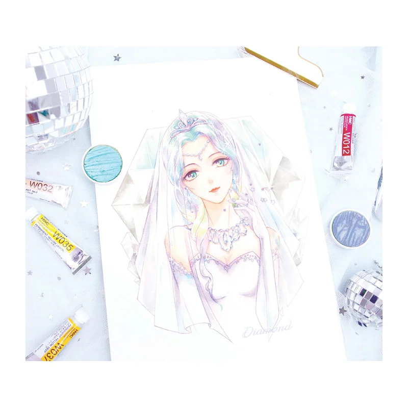 355 Pages Beautiful Flash Girl Watercolor Painting Book Watercolor Comic Figure Drawing Technique Tutorial Book 355 Pages Beautiful Flash Girl Watercolor Painting Book Watercolor Comic Figure Drawing Technique Tutorial Book
