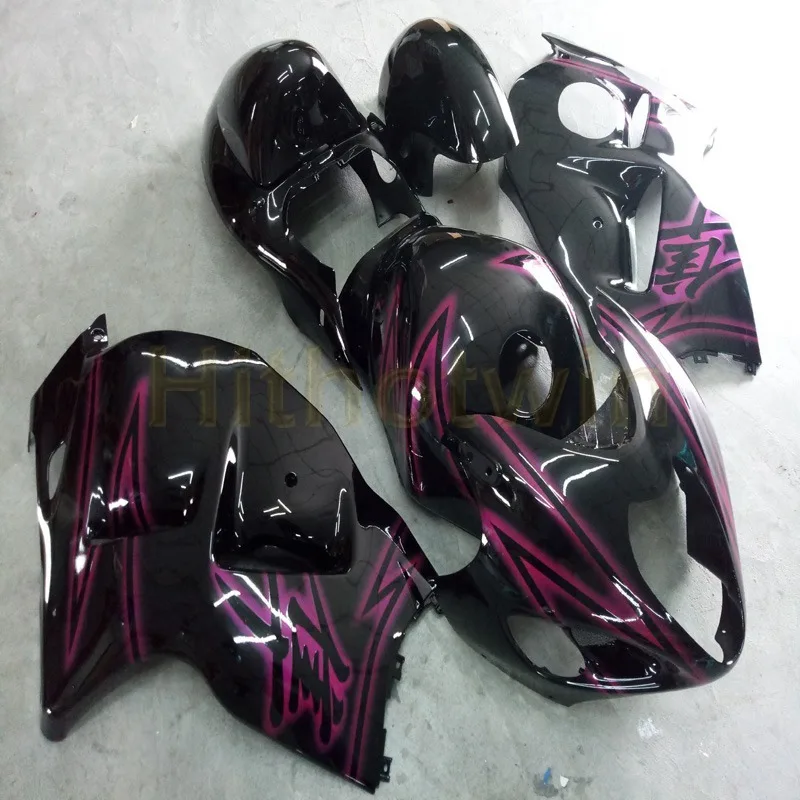 Пользовательские ABS Обтекатели для Suzuki GSX-R1300 1997-2007 год GSXR1300 97 98 99 00 01 02 03 04 05 06 07 цвета: зеленый, черный - Цвет: G