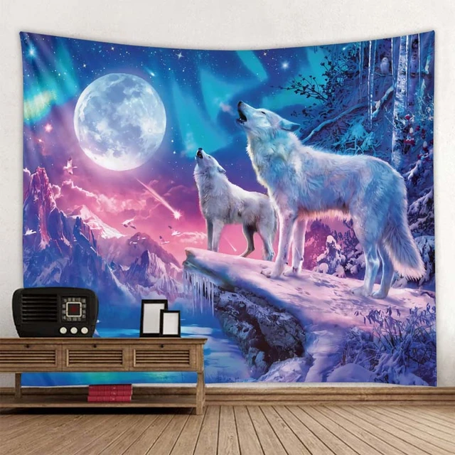 Wolf Moon Wallpaper 3d