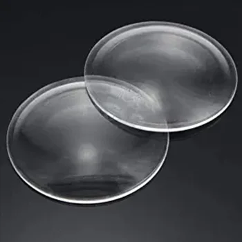 

1 Pair Fresnel Lens Transparent Flat Accessories Thin 50x80mm VR 3D Glasses Round Magnifier PVC Replacement For Google Cardboard