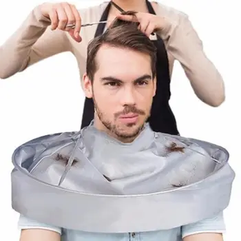 Billige Kinder Erwachsene Salon Friseur Capes Friseur Professionelle Schneiden Haar Wasserdichte Tuch Barber Kleid Cape Hause Friseur