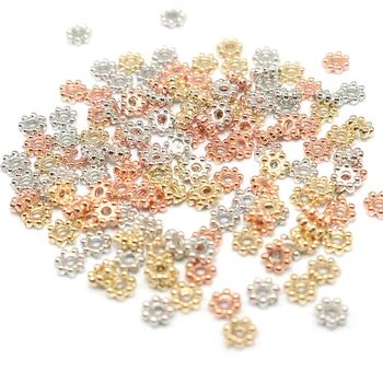 

Wholesale 4MM 1000pcs Silver color Small Beads Jewelry Making Gold CCB Square Beads Plastic Spacer Loose Beads DIY