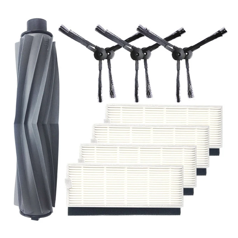 

Main Brush Roller HEPA Filter for Ilife A8 A6 Vacuum Cleaner Replacement Accessory Side Brush Filter