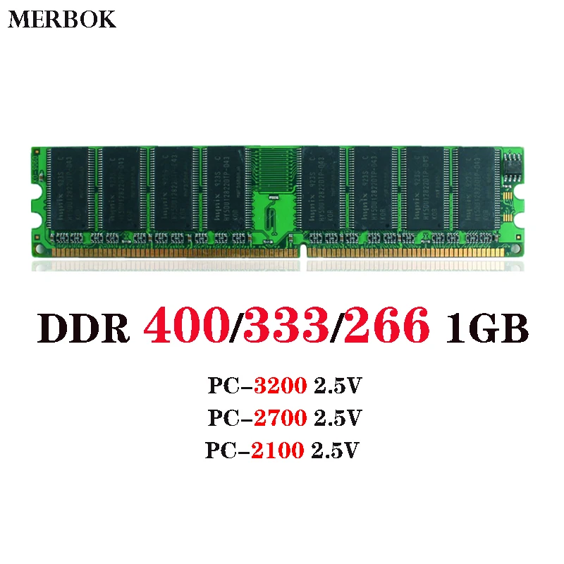 DDR RAM For AMD Desktop 184 Pin CPU-Z 1G Memory Module PC-2700 Bandwidth 333MHz 