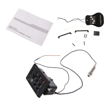 

Homeland For Blend 301 Classical Acoustic Guitar Pickup Preamp EQ Equalizer Tuner Amplifier Piezo Mic Beat