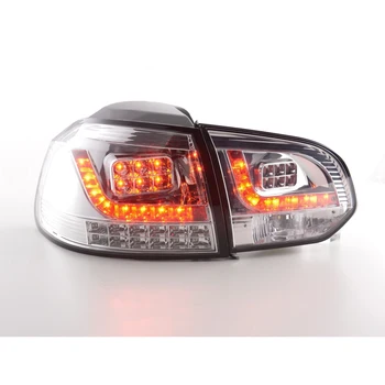 

FKRLXLVW13523luci rear LED VW Golf 6 Type 1K year Constr. 2008-2012 Chrome with LED indicator