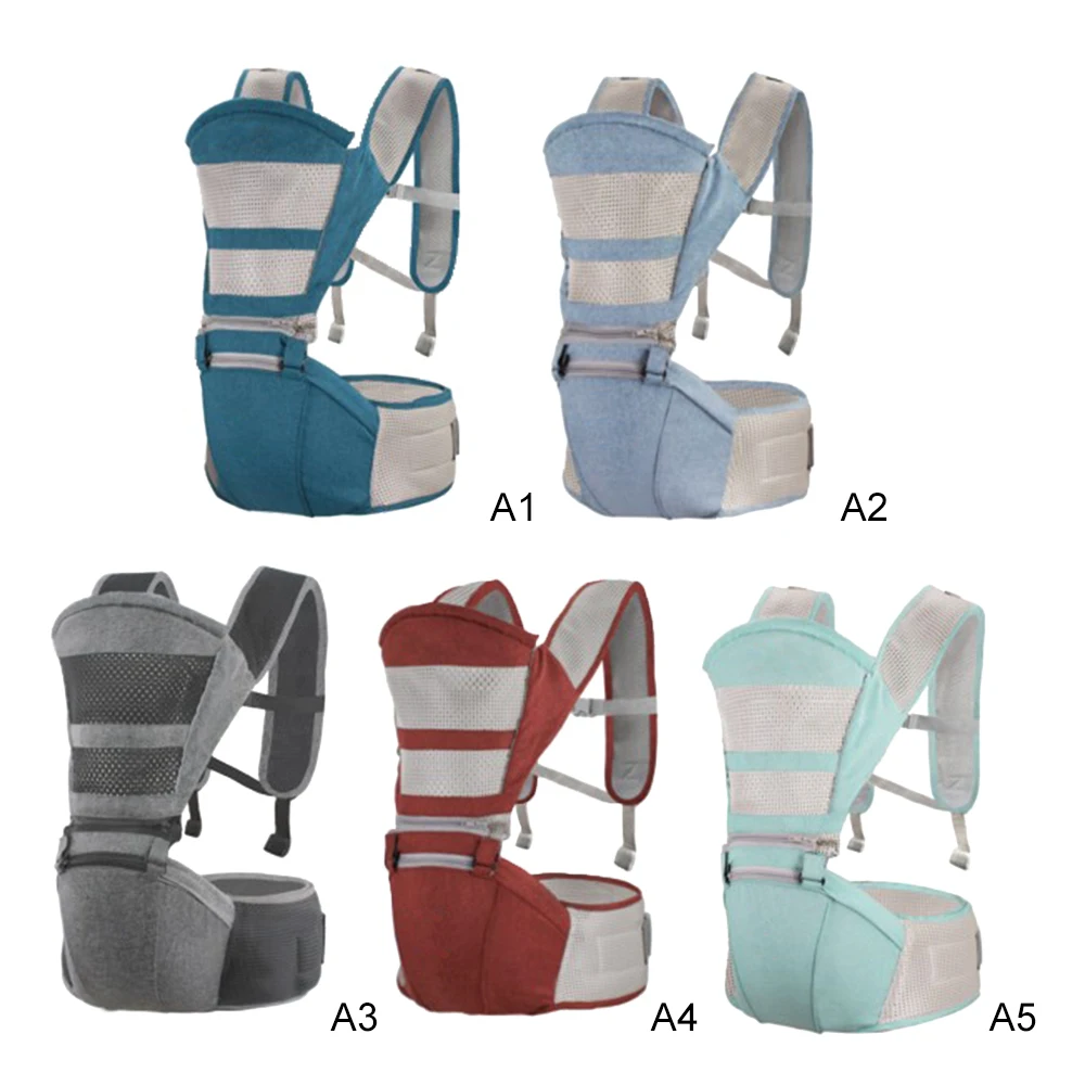 Рюкзак Кенгуру hipseat для младенцев перевозчика калоприемник; дышащий; для ношения спереди Холдинг плечевой ремень Хипсит(пояс для ношения ребенка) мульти-Функция рюкзак; сумка; для малышей