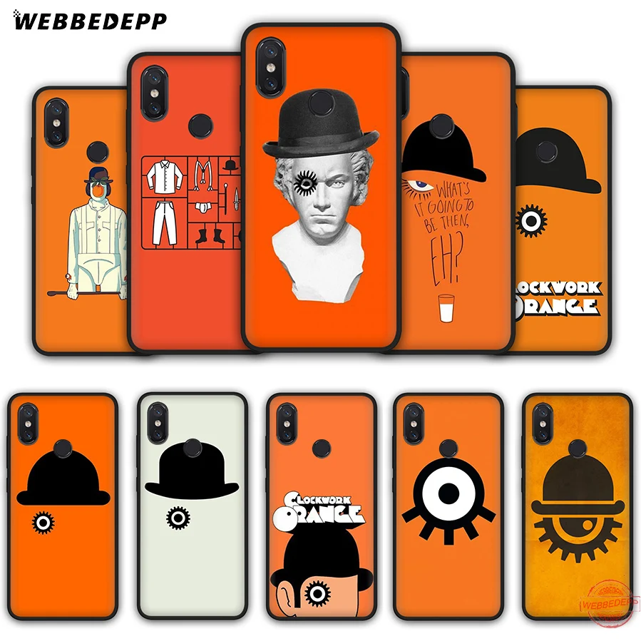 WEBBEDEPP A Clockwork Orange Fashion Soft Case for Xiaomi Mi A3 9 9T 10 Lite CC9E Max 3 Redmi 7A K20 Pro K30 X2 | Мобильные телефоны