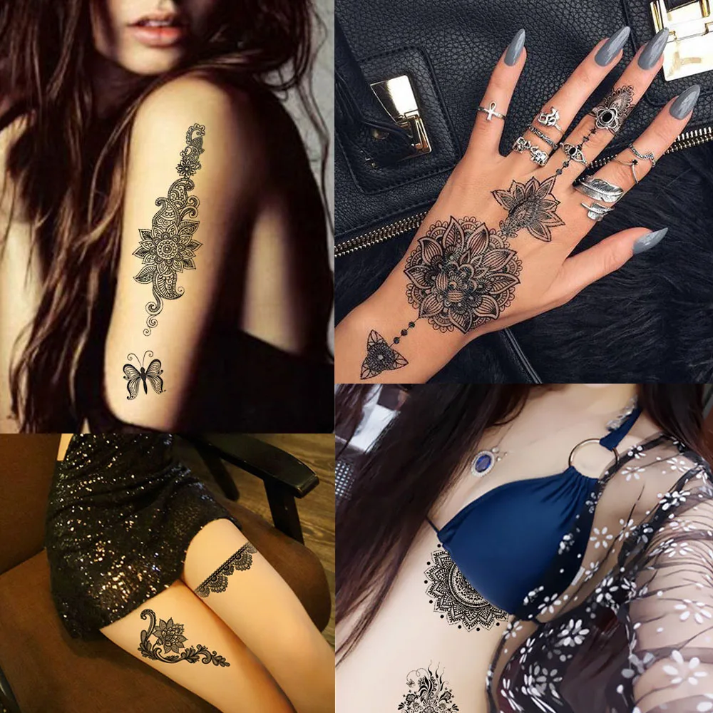 c4dc4b3251264fb1bdae89a247438ba8_1PC-Fashion-Flash-Waterproof-Tattoo-Women-Black-Ink-Henna-Jewel-Sexy-Lace-BJ019-Flower-Pendant-Wed