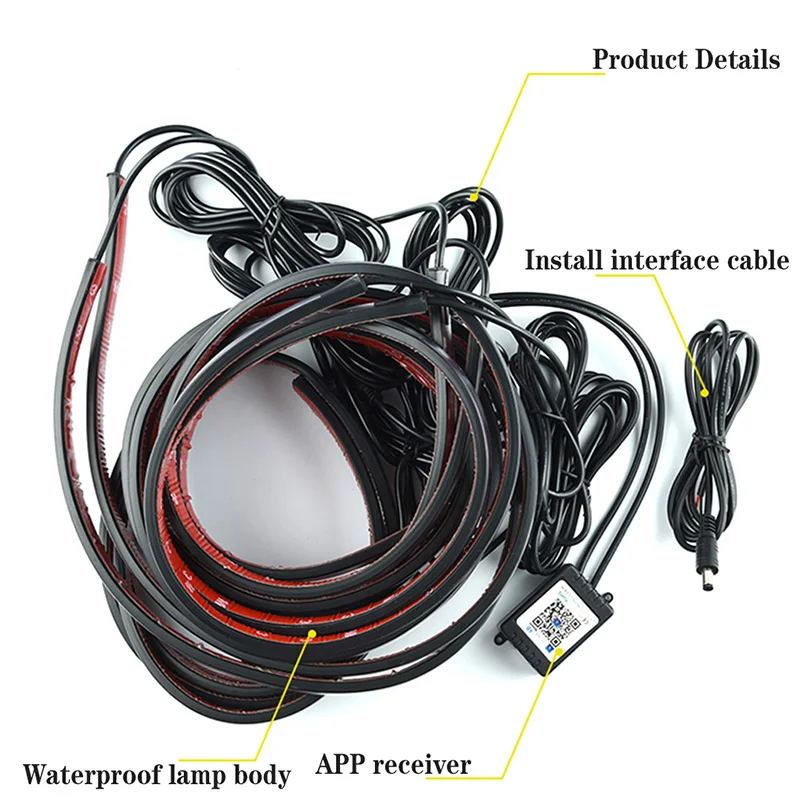 ڵ ۷ο ׿ ׼Ʈ Ʈ Ʈ ŰƮ, 8   Ƽ    , LED ٵ ý Ʈ Ʈ, 4 