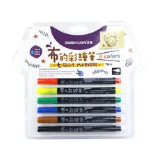 Лев Fine tou бу окрашенные штрихи одежда граффити ручка цвет Freehand ручка ткань цветной рисунок маркер для ткани