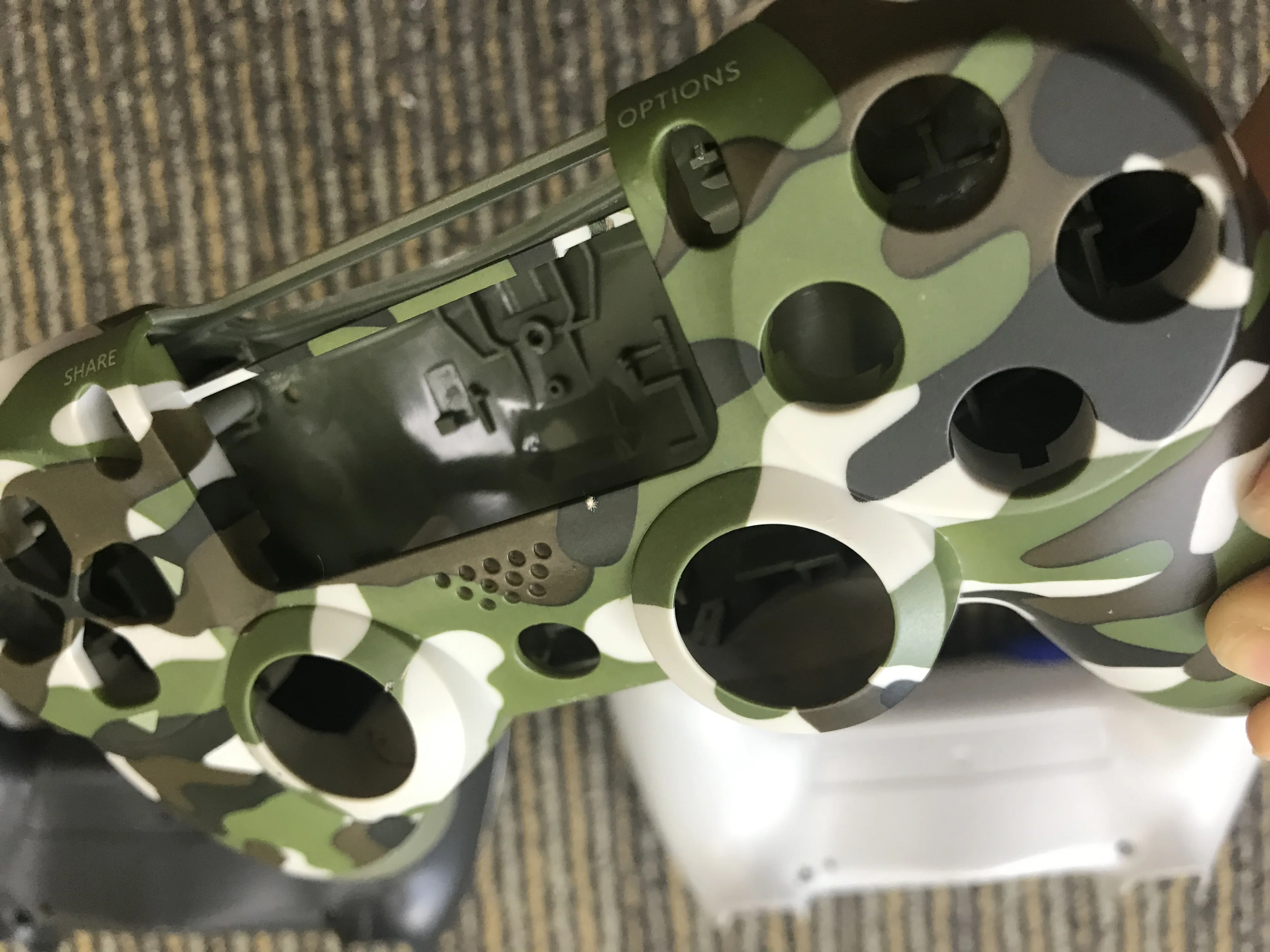 Для PS4 Pro Чехол для контроллера Передняя Задняя жесткая Верхняя Крышка корпуса чехол для Playstation 4 Pro V2 Dualshock 4 Pro JDS 040 JDM-040