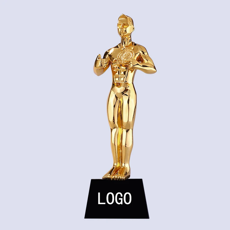 

Gold Medal Winner New Trophy Sports Gold-plated Series Corporate Event Competition Lettering Sports Trophy Customization