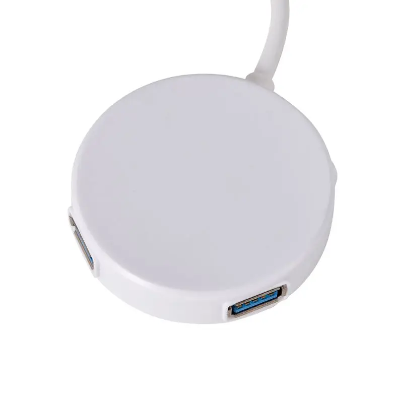 4 USB 3,0 концентратор круглый USB разветвитель адаптер для MacBook ноутбук мобильный жесткий диск
