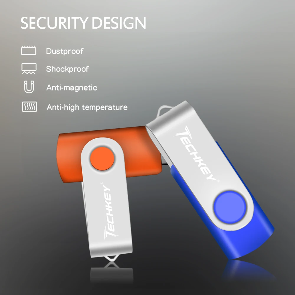 Usb флеш накопитель Techkey 2018 новинка 4 ГБ 8 флешка 16 32 для хранения usb телефона карта