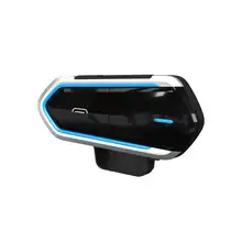 Qtb35 Bluetooth гарнитура для шлема беспроводные Bluetooth водонепроницаемые наушники совместимы с большинством мотоциклетных скутеров шлемов Hands Fr