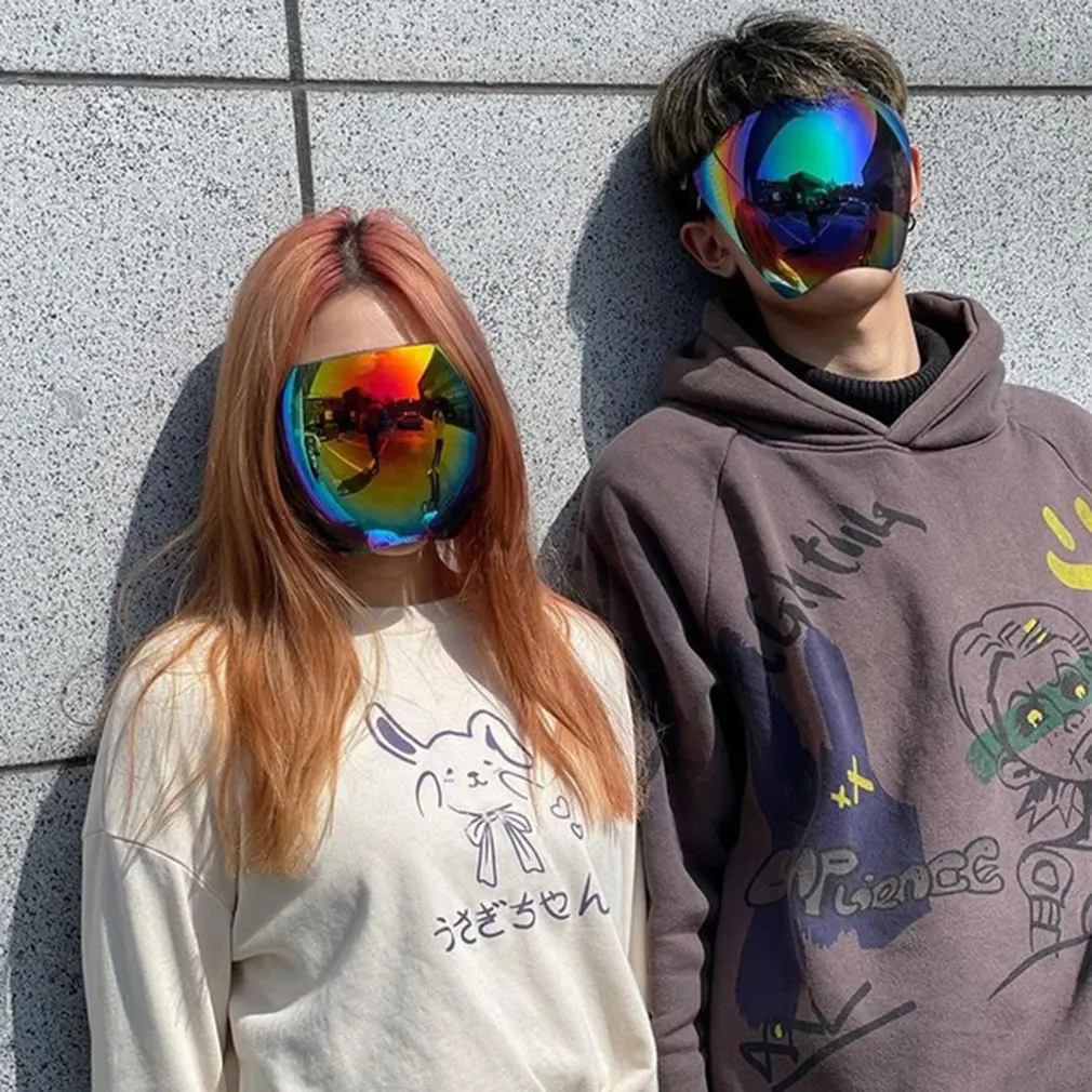 Sunglasses Women Men Protective Faceshield Glasses Goggles Full Face Covered Spherical Lens Anti-Spray Safety Sunglasses Men 5