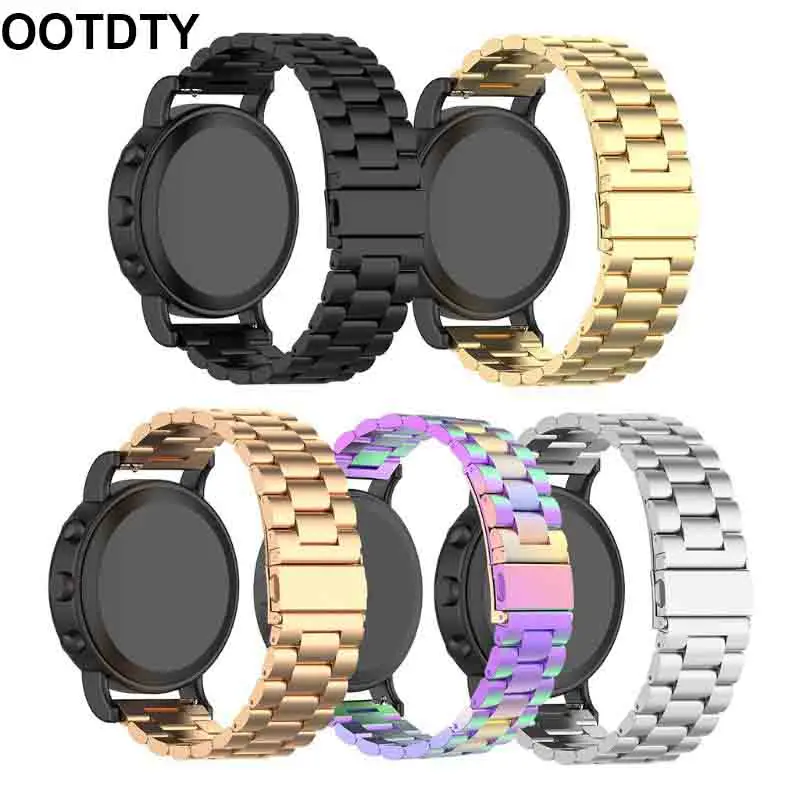 

20MM 20MM Stainless Steel Wrist Band Quick Release Watch Strap Safety Clasp Bracelet Replacement for Timex Weekender Expedition