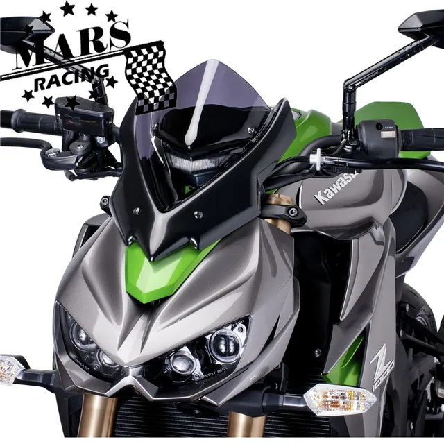 Motorfiets windscherm Voor Kawasaki Voor Z1000 Voor Z800 Voor Z250 Voor Z300 Voor Z750 Voor Z750R Voor Er4n Voor Er7n Voor ER6F 2004-2015 Windscherm Deflectors Voorruit Voorruit voorruit