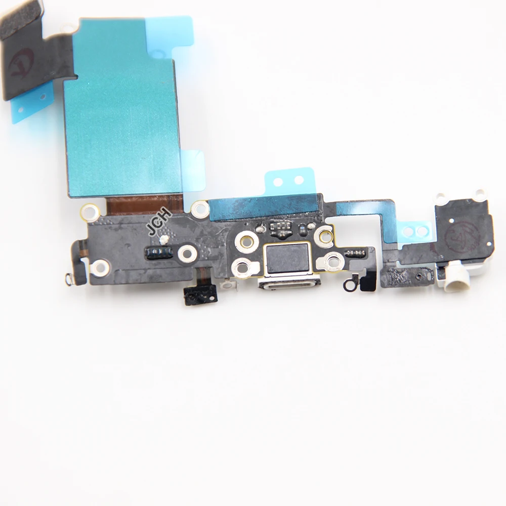 Высококачественный гибкий кабель для зарядки iPhone 6 6S 7 8 Plus USB зарядное устройство зарядный порт док-станция с микрофонный гибкий кабель