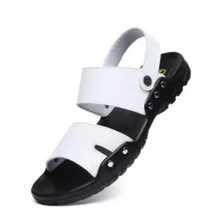 Новинка; мужские сандалии; сочетающихся цветов; удобная дышащая легкая Повседневная износостойкая противоскользящая конструкция Модная мужская обувь