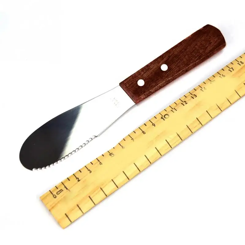 Silicone Spatula Butter Knife Mini Small Sandwich Cheese Spatula Butter Cream Sauce Spatula Scraper Steel Slicer Knife Cutter Safety for Children Kitchen