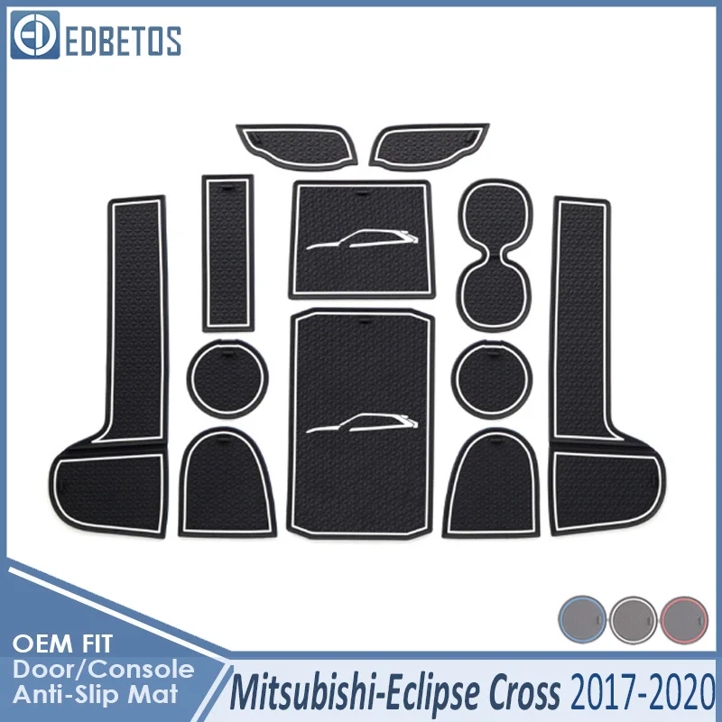 Противоскользящий коврик для Mitsubishi Eclipse Cross аксессуары затворный слот подставка анти-грязный Салонные подложки автомобиля