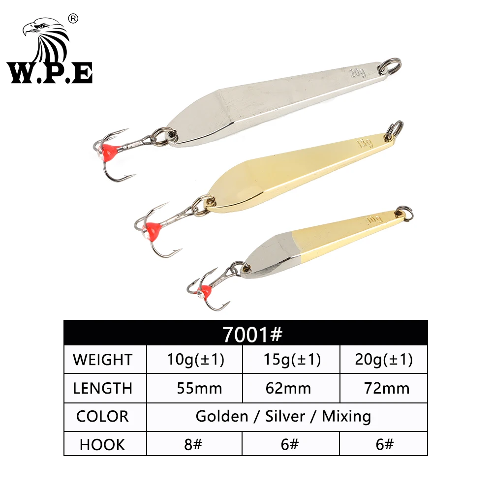 Metal Spoon Lure Balancers Wobbler, Metal Lure Ice Fishing