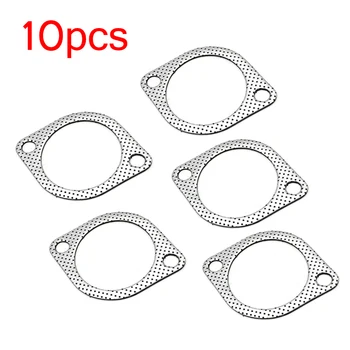 

Manifold Gasket Collector Gasket 2 Bolt 3\" Car Exhaust Down Pipe Newest