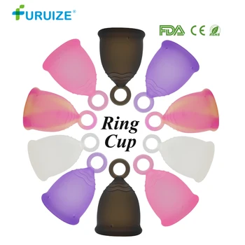 

Best Menstrual Cup Feminine Hygiene Menstrual Cup 100% Medical Grade Silicone reusable women cup Medical Grade Silicone cup