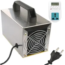 Генератор озона 24 Гц/ч Портативный озонатор воздуха очиститель стерилизатор воды Обработка озона дополнение к формальдегиду 220 В