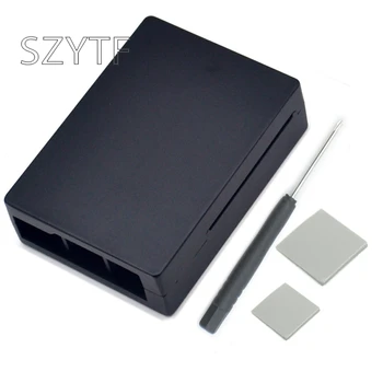 

Raspberry pi 3 B/B+ case aluminum box Metal shell with a heat sink cooling Raspberry pi cooling shell