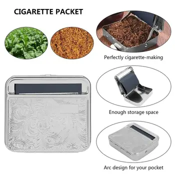 

Tobacco Roller Machine Metal Automatic Cigarette Smoking Rolling Machine Roller Box Case Tin Tobacco Roller Machine