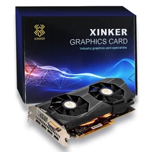 Б/у Radeon RX 580 8G 2048SP GDDR5 PCI Express x16 3,0 видеоигровая графическая карта внешняя видеокарта для настольного ПК