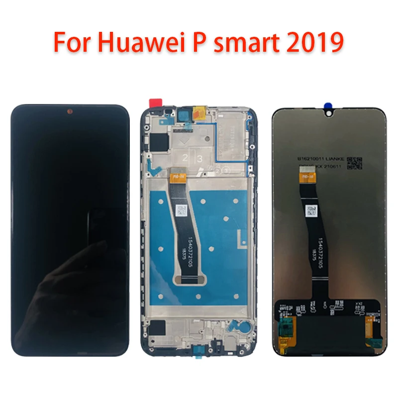 6 21 дюймовый новый для Huawei P Smart 2019 ЖК-дисплей сенсорный экран с рамкой детской