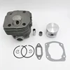 HUNDURE 50mm  Cylinder Piston Gasket Kit For Husqvarna 362 365 371 372 Chainsaw #503939372 Rings Pin/Finger Circlips NEW Parts ► Photo 2/6