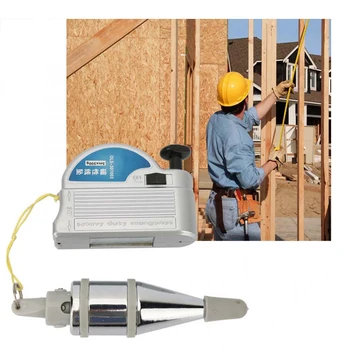 

3m Magnetic Plumb Bob Building Straight Level Automatic Adjustable House Decoration Construction Hand Tool Vertical Measurement