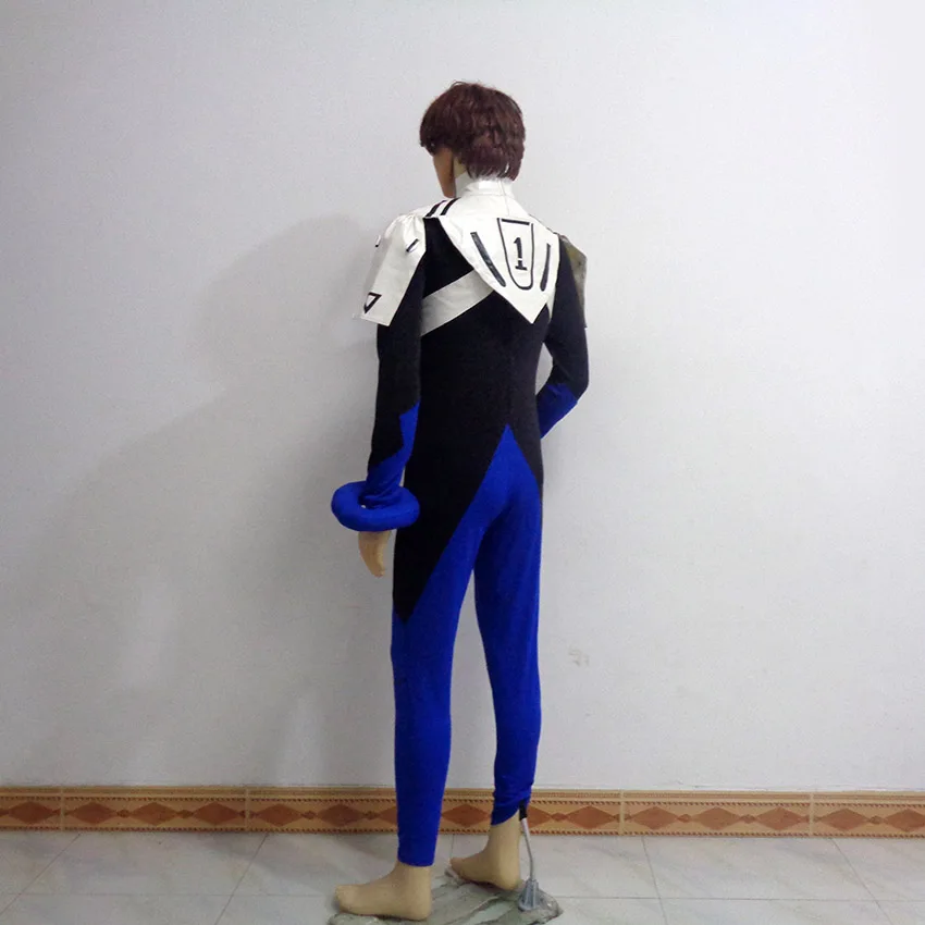 Ikari Shinji EVA-01 Test Type Meisters Uniform Christmas Party Halloween Uniform Outfit Cosplay Costume Customize Any Size