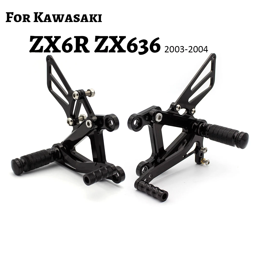 Kawasaki Ninja Zx 6r Review Adjustable Rearset Footpegs For